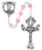 Frosted Pink Dogwood Rosary