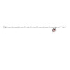 CZ Heart Confirmation Bracelet
