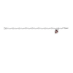 CZ Heart Confirmation Bracelet