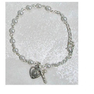 FINE QUALITY YOUTH ROSARY BRACELET BR75M