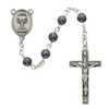 First Communion Hematite Rosary