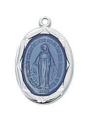 Beveled Edge Miraculous Medal