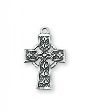 BABY CELTIC CROSS PENDANT L8023B