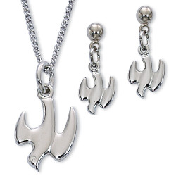 Confirmation Holy Spirit Earring and Pendant Set