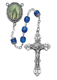BLUE ROSARY 7MM R015DF