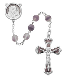 Frosted Lavender Rosary