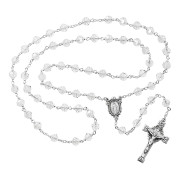CRYSTAL ROSARY 7MM R400LF