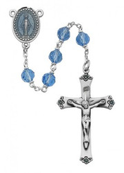 BLUE ROSARY 7MM R401DF