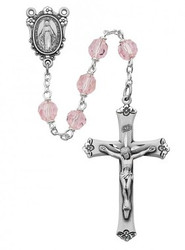 PINK ROSARY 7MM R406DF