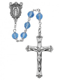BLUE ROSARY 7MM R408DF