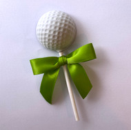 Golf Ball Lollipop - Dark Chocolate
