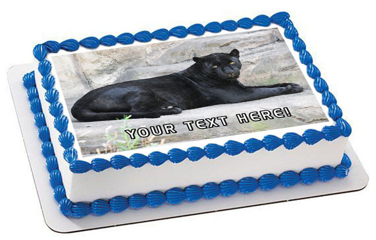 Black Panther Edible Cake Topper