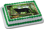 Black Panther (Nr2) - Edible Cake Topper OR Cupcake Topper, Decor