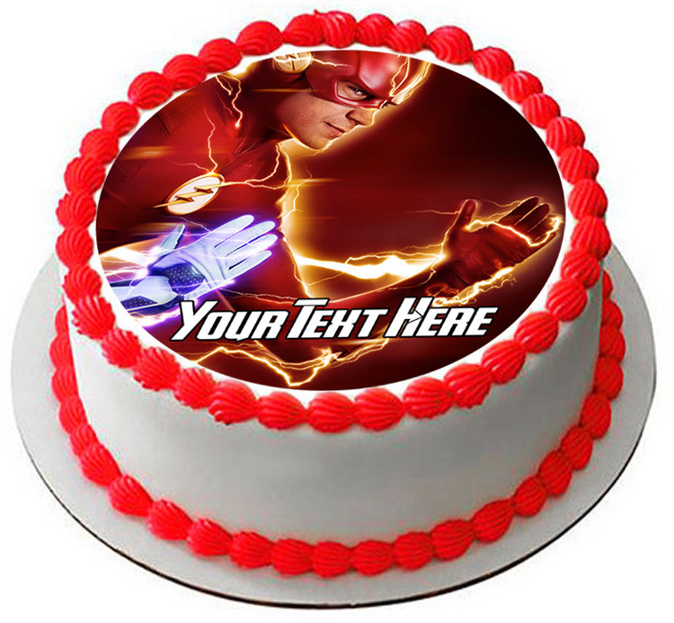 Personalized The Flash Cake Topper | eBay