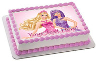 Barbie Princess and the Popstar (Nr1) - Edible Cake Topper OR Cupcake Topper