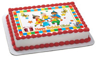 CAILLOU Edible Birthday Cake Topper OR Cupcake Topper, Decor