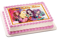 Ever After High 2 Edible Birthday Cake Topper OR Cupcake Topper, Decor
