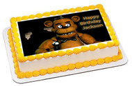 Five Nights at Freddy's 2 Edible Birthday Cake Topper OR Cupcake Topper, Decor
