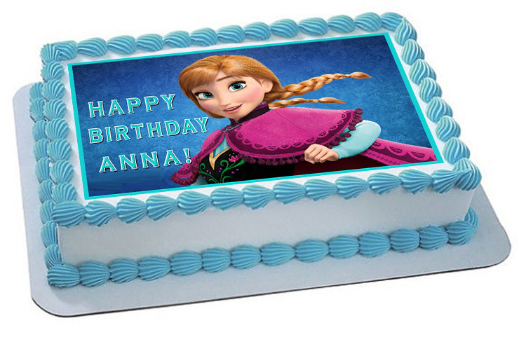 30 X Frozen 2 Anna Elsa Cupcake Toppers Comestible Papier Gaufré Fairy