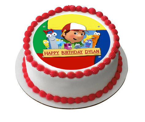 Handy Manny Edible Birthday Cake Topper
