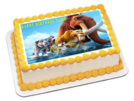 ICE AGE Edible Birthday Cake Topper OR Cupcake Topper, Decor