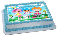 Lalaloopsy Edible Birthday Cake Topper OR Cupcake Topper, Decor