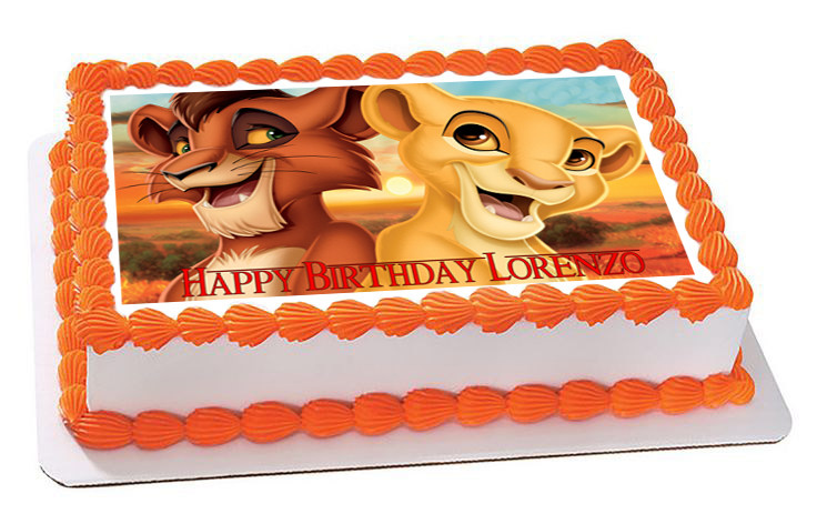 Lion King Kiara Edible Birthday Cake Topper Lion King Kiara Edible Birthday Cake Topper