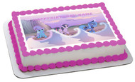 MY LITTLE PONI 3 Edible Birthday Cake Topper OR Cupcake Topper, Decor