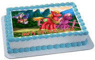MY LITTLE PONI 4 Edible Birthday Cake Topper OR Cupcake Topper, Decor