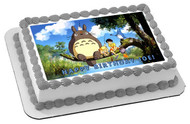 My Neighbor Totoro Edible Birthday Cake Topper OR Cupcake Topper, Decor
