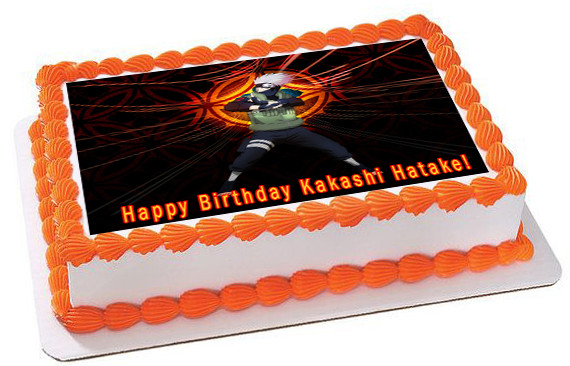 Naruto 1 Edible Birthday Cake Topper