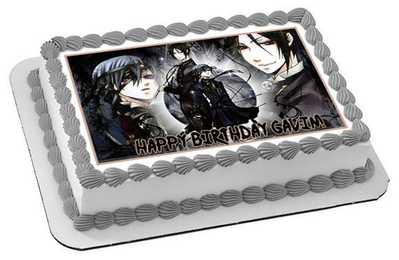 Naruto Japanese Edible Birthday Cake Topper