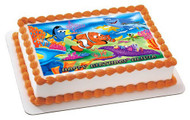 NEMO 1 Edible Birthday Cake Topper OR Cupcake Topper, Decor