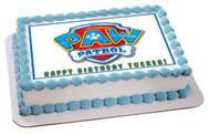Paw Patrol (Nr4) - Edible Cake Topper OR Cupcake Topper, Decor