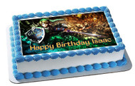 The Legend of Zelda 2 Edible Birthday Cake Topper OR Cupcake Topper, Decor