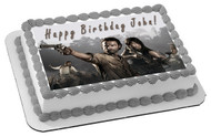 The Walking Dead 1 Edible Birthday Cake Topper OR Cupcake Topper, Decor