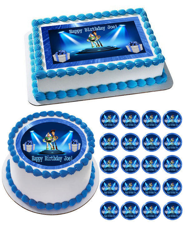 Toy Story 2 Edible Birthday Cake Topper