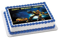 Transformers 2 Edible Birthday Cake Topper OR Cupcake Topper, Decor