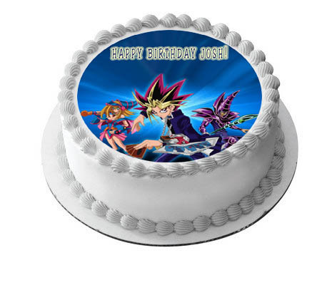 YU-GI-OH 2 Edible Birthday Cake Topper