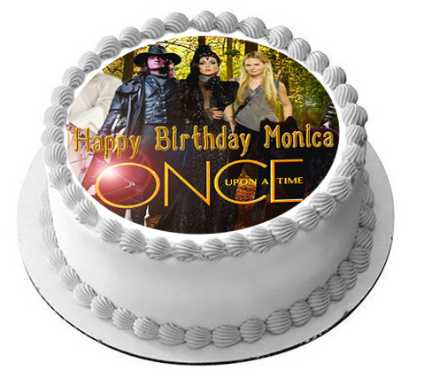 Once Upon A Time Season 5 Edible Birthday Cake Topper Once Upon A Time Season 5 Edible Birthday Cake Topper