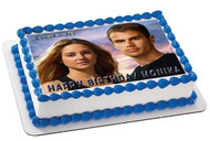 Divergent Edible Birthday Cake Topper OR Cupcake Topper, Decor