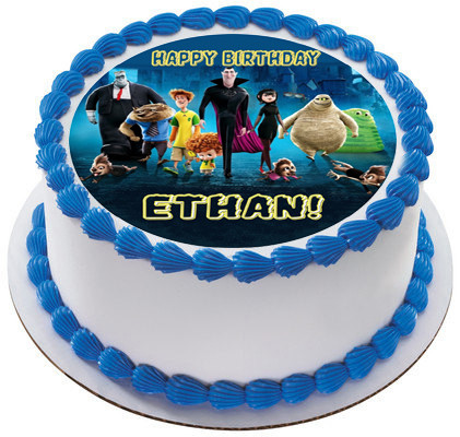 Hotel Transylvania Edible Birthday Cake Topper