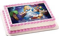 Alice in Wonderland - Edible Cake Topper OR Cupcake Topper