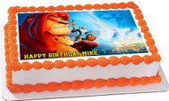 Lion King 2 Edible Birthday Cake Topper OR Cupcake Topper, Decor