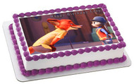 Zootopia 5 Edible Birthday Cake Topper OR Cupcake Topper, Decor