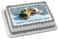 Ice Age 5 C Collision Course Edible Birthday Cake Topper OR Cupcake Topper, Decor
