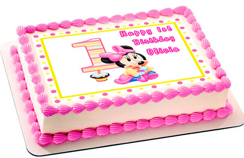 baby mickey mouse party edible cake topper image tortenfiguren