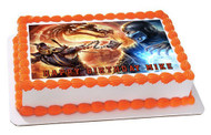 Mortal Kombat 2 Edible Birthday Cake Topper OR Cupcake Topper, Decor