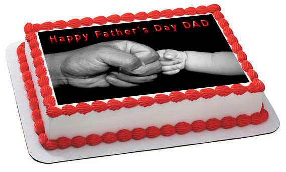 Father S Day 2 Edible Birthday Cake Topper