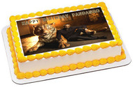 The Jungle Book Movie 2 Edible Birthday Cake Topper OR Cupcake Topper, Decor